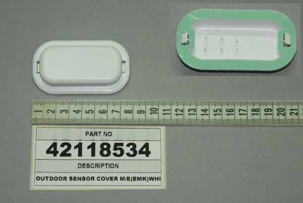 Outdoor Sensor Cover M/E (Emk) White