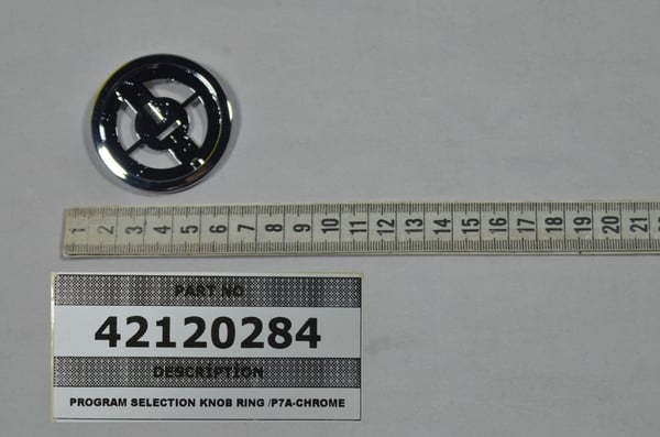 Program Selection Knob Ring /P7A-Chrome