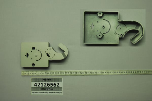 Top Hinge C./910 Right (Darkgramatver) RV3