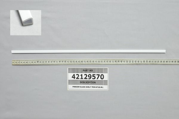 F.Glass Shelf Prf/483 (Ext) Wh 549