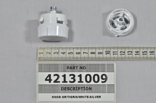 Knob GR/Tigris/White-Silver