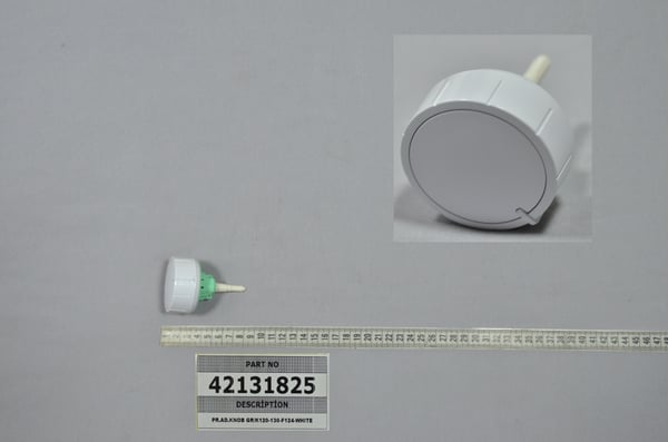 Pr.Ad.Knob GR/K120-130-F124-White