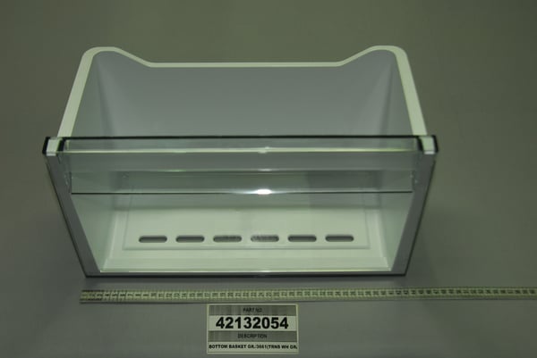 Bottom Basket GR./3661 (Trns Wh Gray Cov)