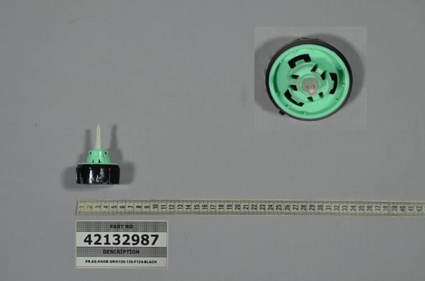 Pr.Ad.Knob GR/K120-130-F124-Black