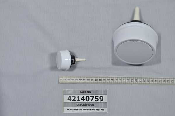 Pr. Adjustment Knob GR/K10-F124-P10