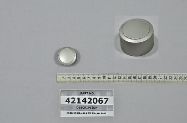 Knob (Orbis,Maca Tip Ank,Wh Inox)