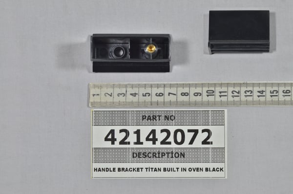 Handle Bracket Titan Built IN Oven Black