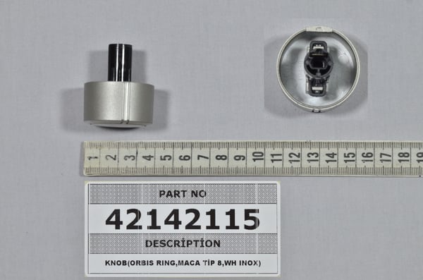 Knob (Orbis Ring,MT8,Wh Inox)