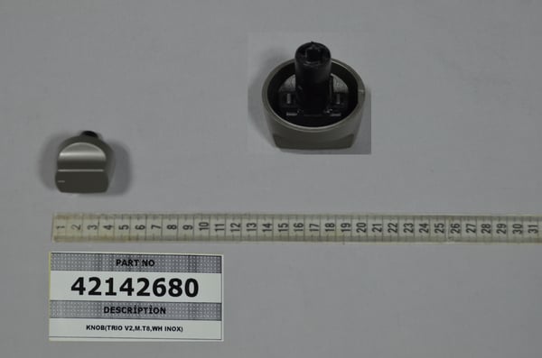 Knob (Trio v2,MT8,Wh Inox)