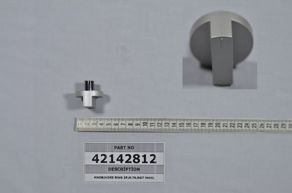 Knob (Nord Ring 2P,M.T9,Mat Inox)