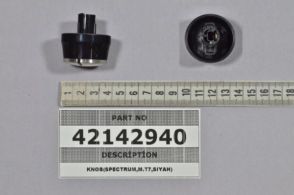 Knob (Spectrum,M.T7,Siyah)