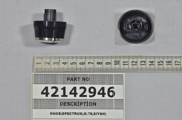 Knob (Spectrum,M.T9,Siyah)