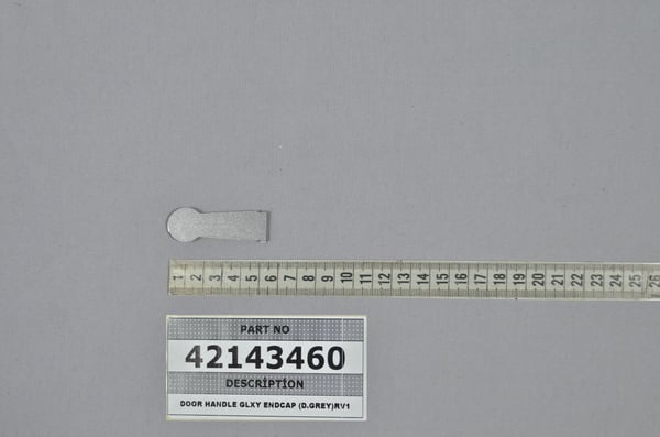 Door Handle Glxy Endcap (D.Grey) RV1