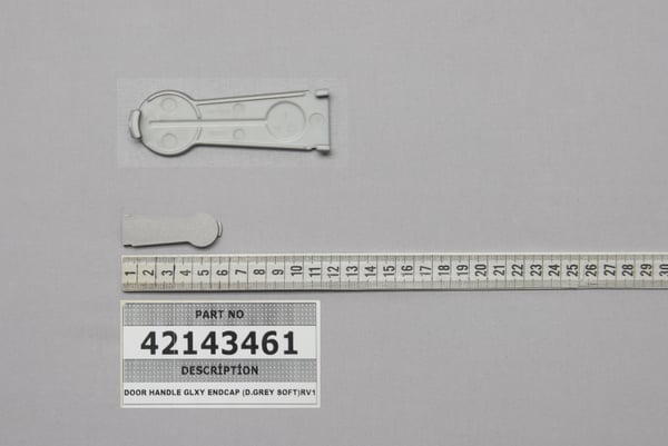 Door Handle Glxy Endcap (D.Grey Soft) RV1