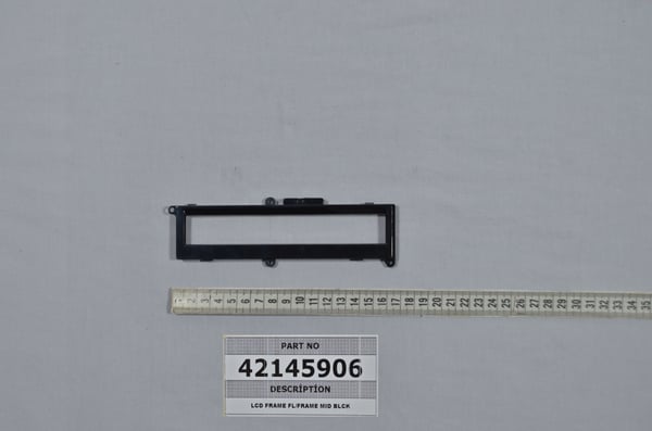 LCD Frame Fl/Frame Mid Blck