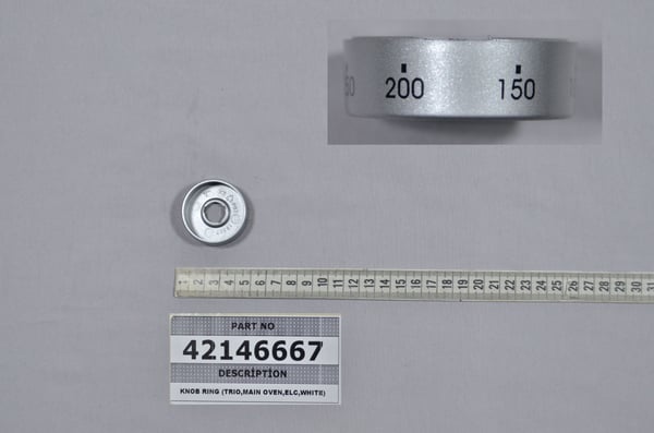 Knob Ring (Trio,Main Oven,Elc,White)