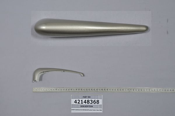 Door Handle/Cover/Bompn (Matinox Painted)