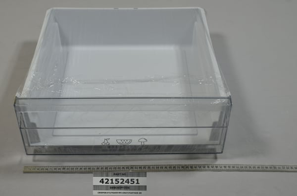 Crisper/373 (Trans-Wh.Gray) Partner Sr