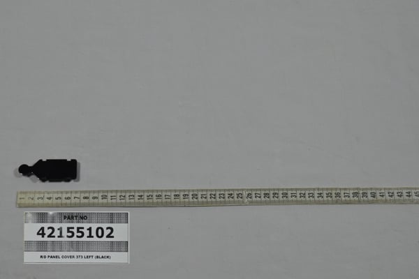 R/D Panel Cover 373 Left (Black)