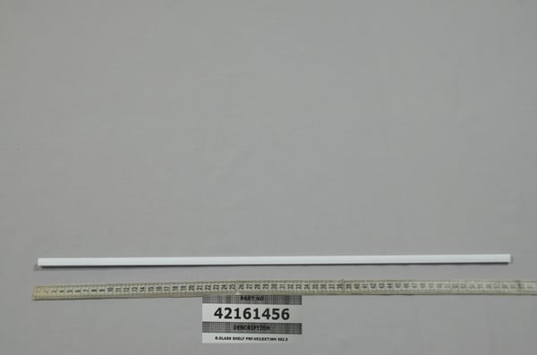 R.Glass Shelf Prf/453 (Ext) Wh 582.5