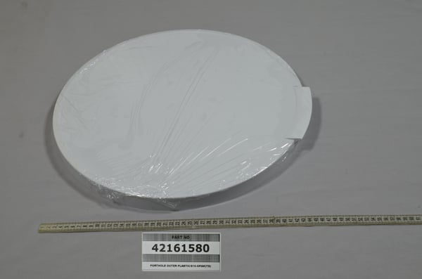 Porthole Outer Plastic/D10-Opak (TD)