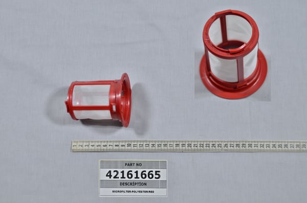 Microfilter-Polyester/Red