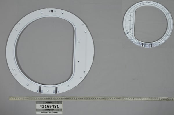 Inner Door Plastic-2 Glass/Km
