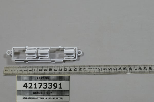 Selection Button F1/K180-190 (Dryer)