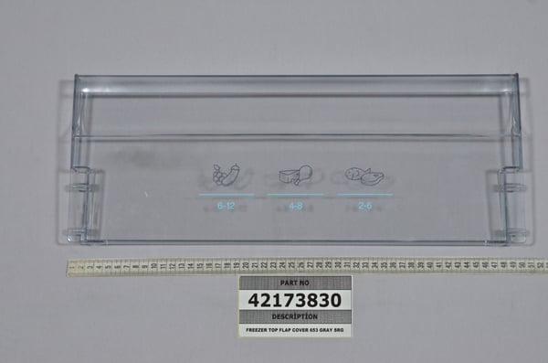 Freezer Top Flap Cover 653 Gray Srg