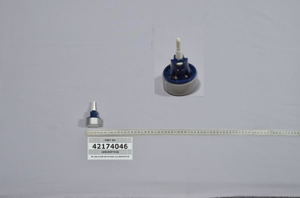 Pr. Adj.Knob GR F2/K220 Cls White-P16A