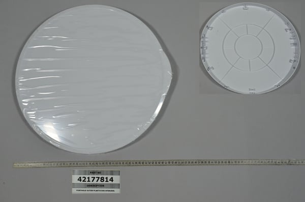 Porthole Outer Plastic/D40-Opak (Km)