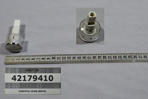 Push/Pull Knob (White)