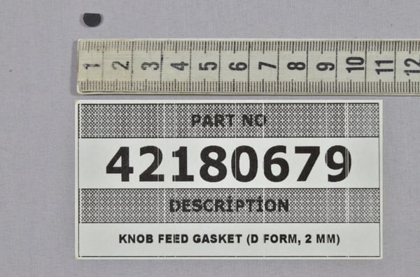 Knob Feed Gasket (D Form, 2 Mm)