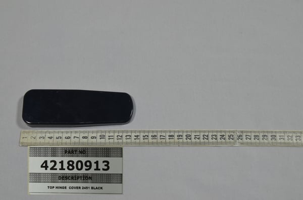 Top Hinge Cover 2451 Black