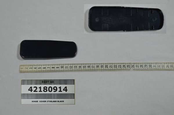 Hinge Cover 373GLASS Black