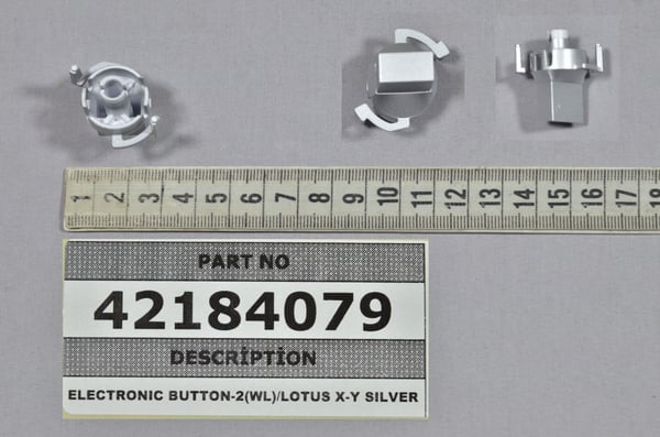 Electronic Button-2 (Wl)/Lotus X-Y Silver