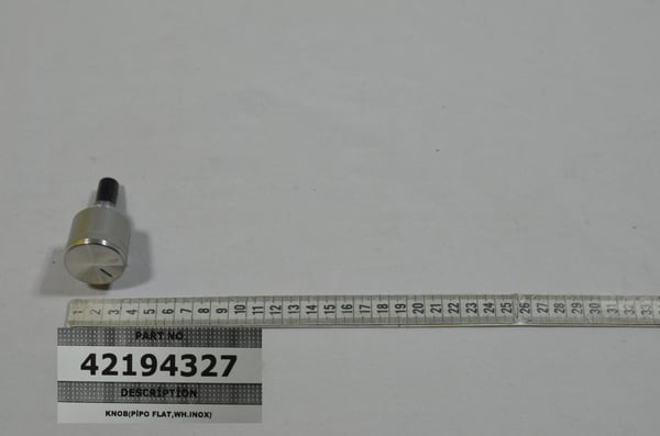 Knob (Pipo Flat,Wh.Inox)