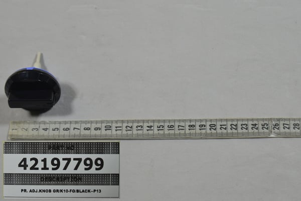 Pr. Adj.Knob GR/K10-Fg/Black--P13