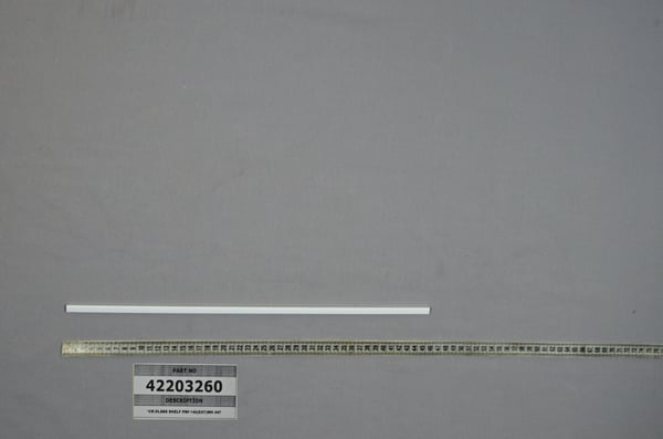 Cr.Glass Shelf Prf/140 (Ext) Wh 447