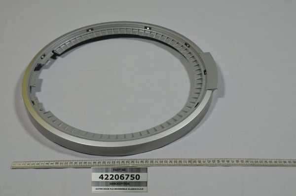 Outer Door Pls Reversible Glass/D10-Cls