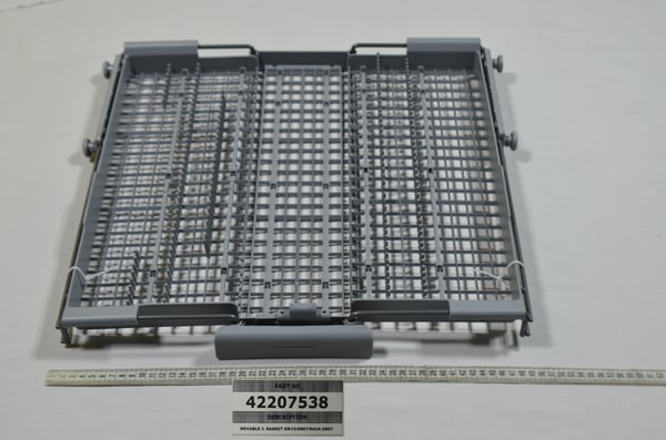 Movable 3. Basket GR/v2/Grey/Rack-Grey