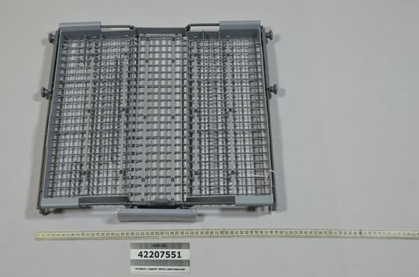 Movable 3. Basket GR/Mtl-Grey/Rack-Gri