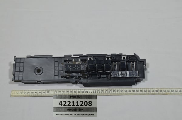 PCB Cover-Sec.But.GR.T1/T20 (Slgsz) Black