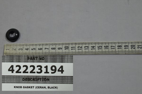 Knob Gasket (Ceran, Black)