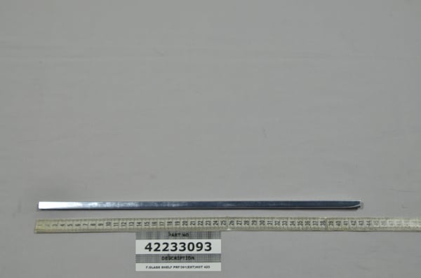F.Glass Shelf Prf/391 (Ext) Hot 423
