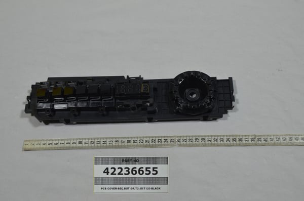 PCB Cover-Sec.But.GR.T2-Jd/T120-Black