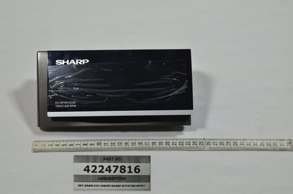Det.Draw.Cov.Insert/Sharp B3T2T (ES-NFH01
