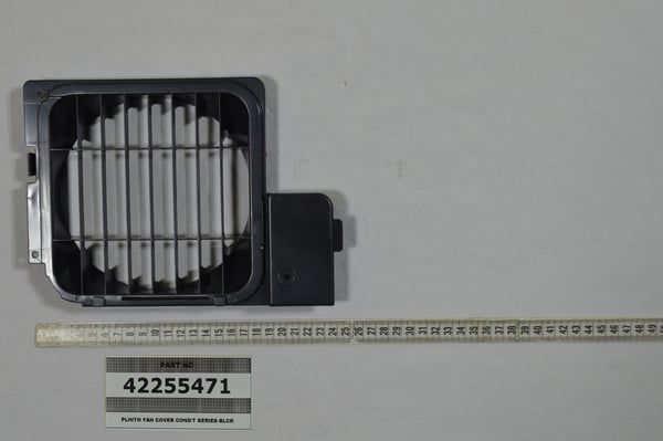 Plinth Fan Cover Cond/T Series-Blck
