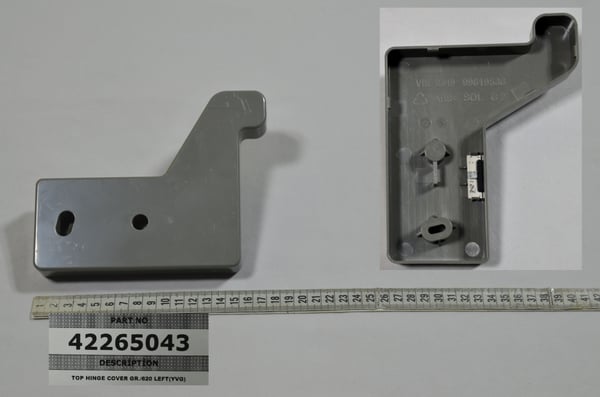 Top Hinge Cover GR./620 Left (Yvg)