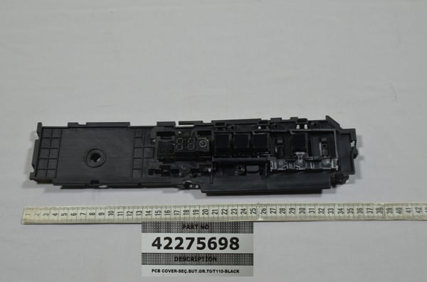 PCB Cover-Sec.But.GR.T0/T110-Black